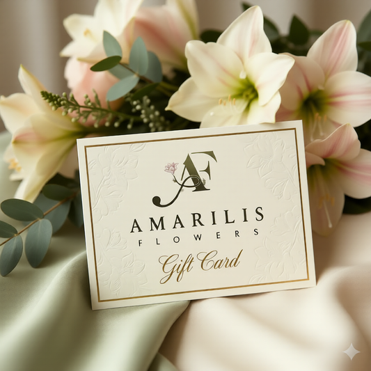 Amarilis digital gift card for flower shop purchases in Toronto