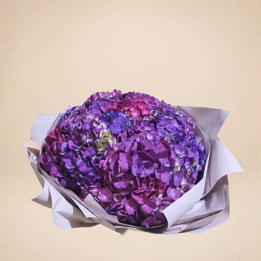 Azure Cloud hydrangea bouquet same day flower delivery in Toronto