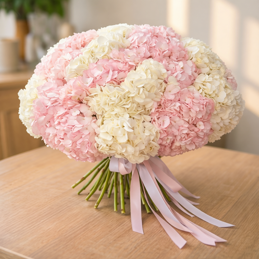 Hydrangea flower arrangement for Toronto flower delivery