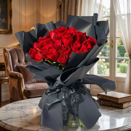 fifty red roses bouquet toronto same day flower delivery