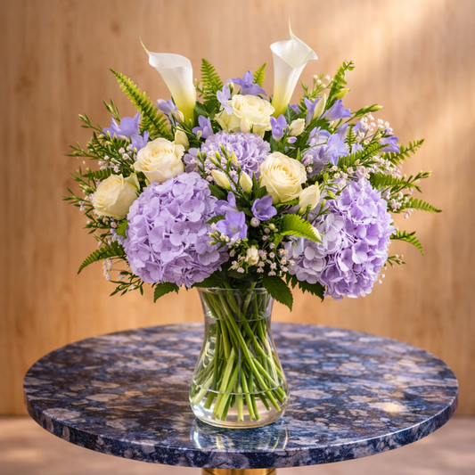 avender Haze floral arrangement with same day flower delivery Toronto GTA
