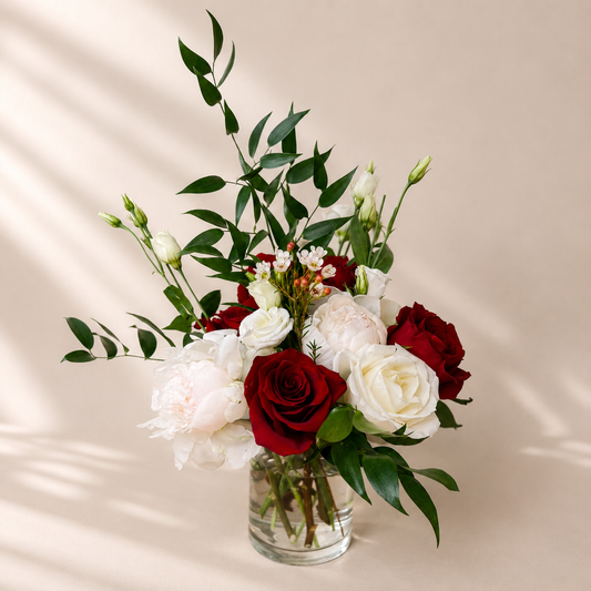 Premium floral centerpiece handcrafted with fresh flowers for delivery across Toronto, Mississauga, and the GTA.
