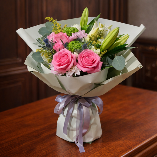Toronto flower delivery white bouquet