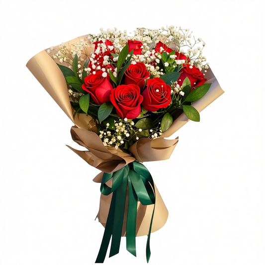 Red roses delivery Toronto romantic bouquet