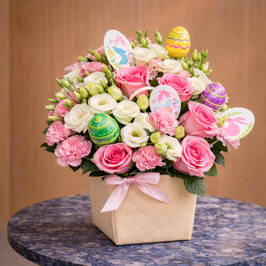 Premium Easter flowers Toronto arrangement available for same day delivery across GTA