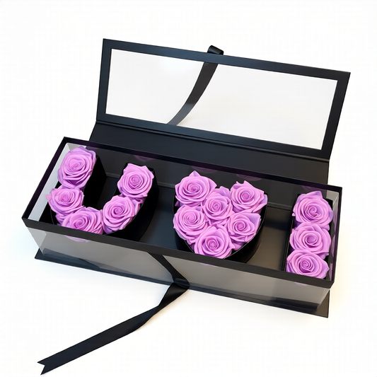 elegant preserved rose with gift box ideal for luxury floral gifting