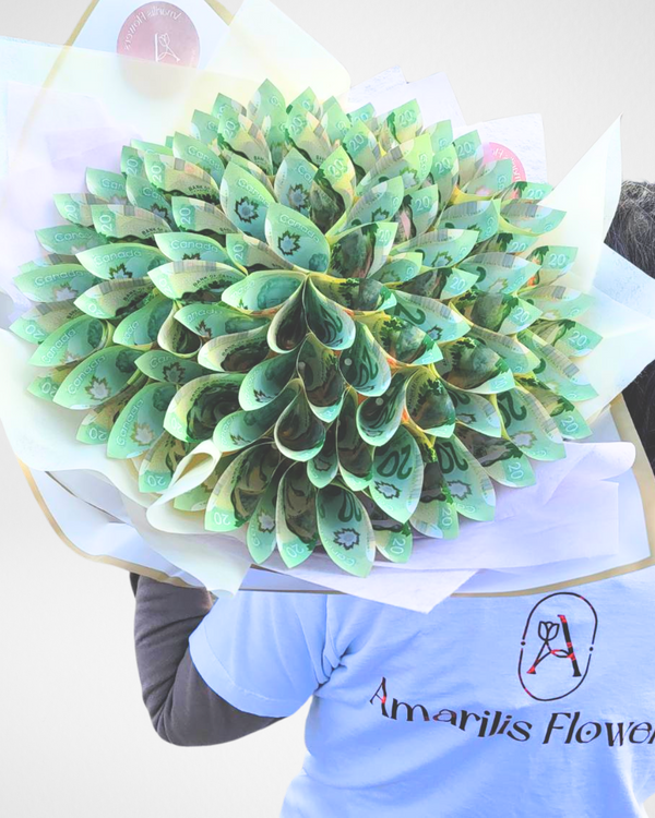 Bills Bouquet キャンバスアート The Apex Note | Money Bouquet 50 $20 Bills Toronto GTA – Amarilis