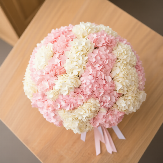 Azure Cloud hydrangea bouquet with same day flower delivery in Toronto