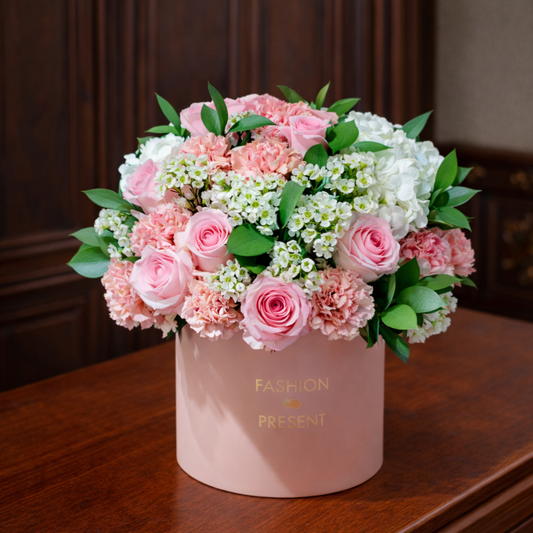 Blush Reverie flower box Toronto
