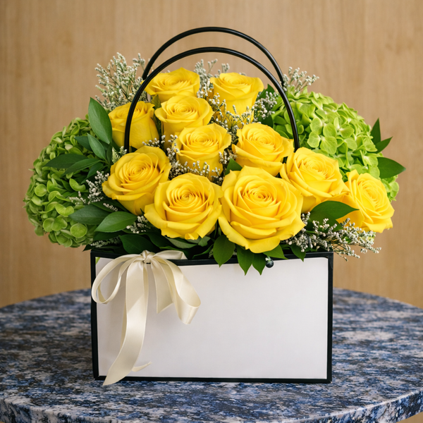 Same Day Flower Delivery Toronto GTA Bouquet Crimson & Clover