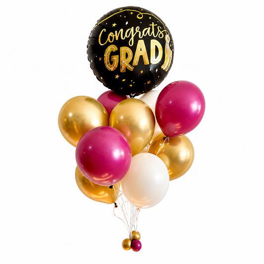 Graduation Balloon Bouquet Delivery luxury graduation balloons
