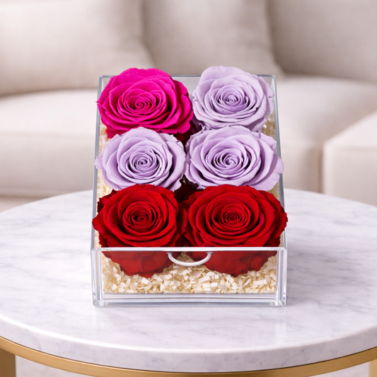 Same day flower delivery Toronto GTA Endless Grace roses box