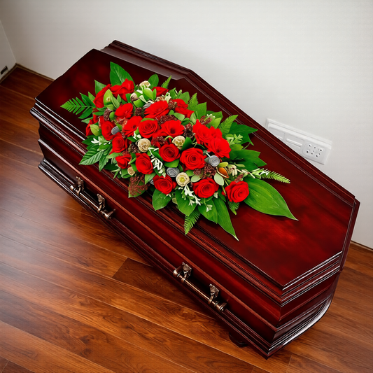 funeral-flowers-red-roses-casket-toronto