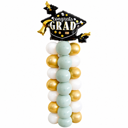 Luxury Graduation Balloon Column